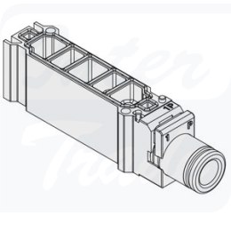 [JSY31M-38-1A-C6] JSY, Moduł indywidualnego zasilania/odpowietrzania, płyta aluminiowa