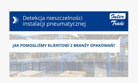 Audyt sprężonego powietrza, wstęp do optymalizacji procesów produkcyjnych