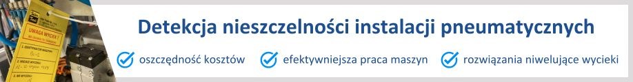 Nieszczelność instalacji sprężonego powietrza